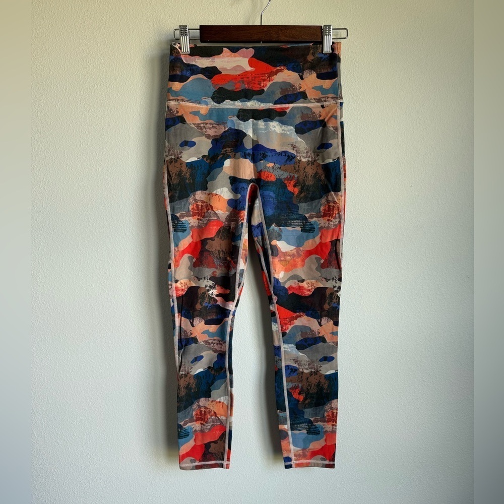 Fabletics Multicolor Camouflage Leggings